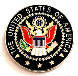 United States Seal Round Lapel Pin