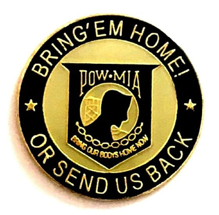 US POW Emblem Pin