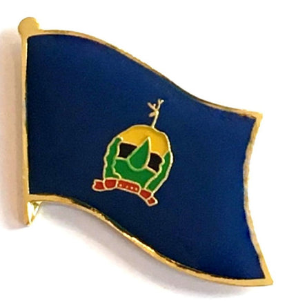 Vermont Flag Lapel Pin - Single