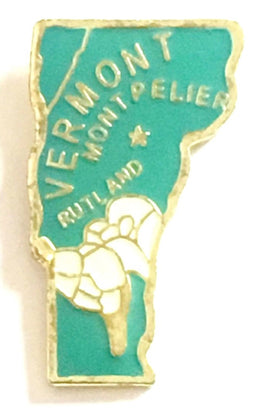 Vermont Map Pin