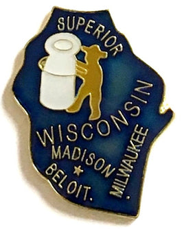 Wisconsin Map Pin